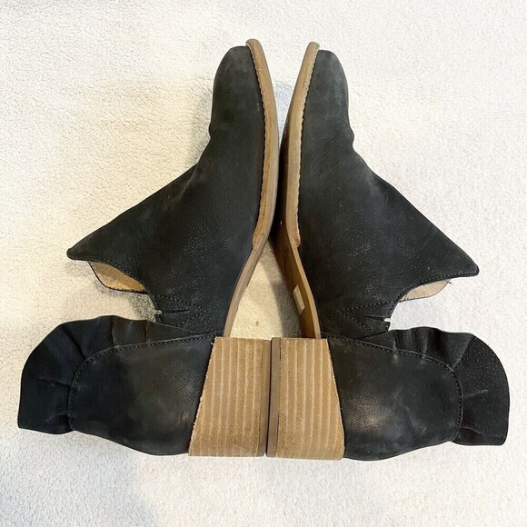 Seychelles Women’s Black Ankle Bootie 8 Renouned Ruffle Short Boot Boho Academia - Picture 15 of 16